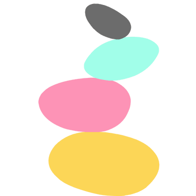 ボトルの安定感や倒れにくさと見た目のキレイさを天秤にかけて考えるイメージイラスト｜Beauty Design Lab体験版でデザインと機能のバランス感覚を育てる