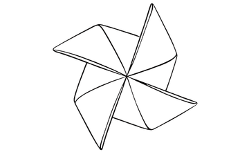 折る・たたむ（図形パズル）